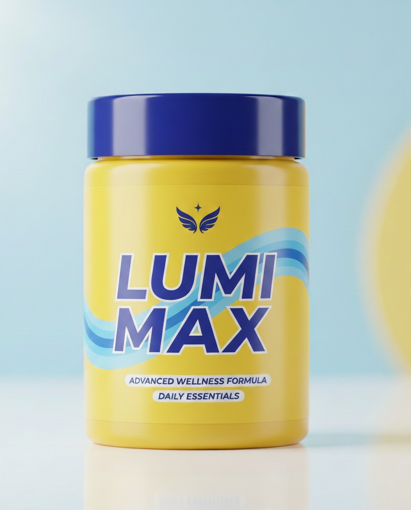 LUMI MAX product package in bright urban style